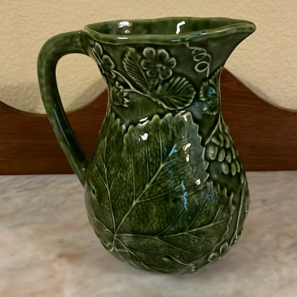 Vintage-Olfaire-Made In Portugal 🇵🇹-Berries & Leaves-Pitcher